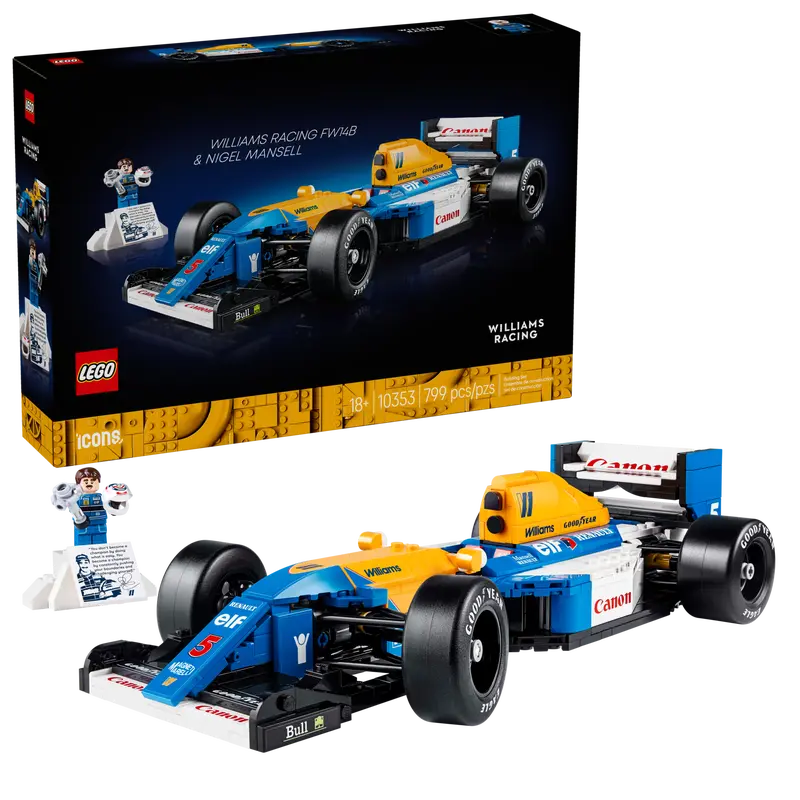 10353 - Williams Racing FW14B and Nigel Mansell – La Ludosfera