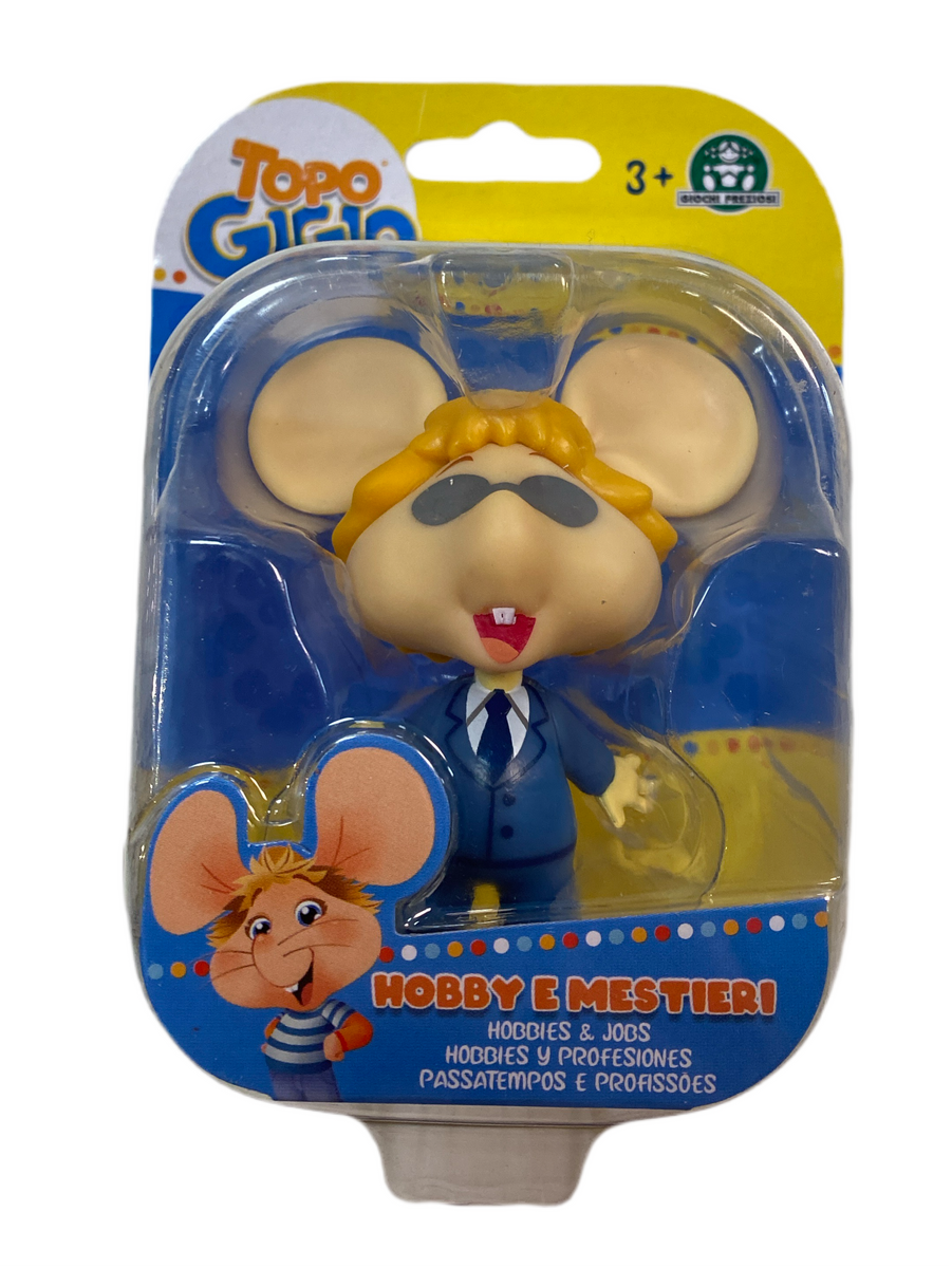 Topo Gigio - Hobbies and Professions - Single Character 12 cm Topo Gigio - Hobbies and Professions - Single Character 12 cm