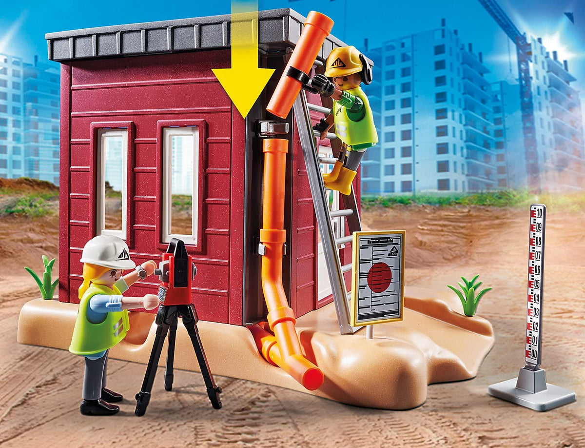 Playmobil 70443 Mini Excavator with Construction Site – La Ludosfera