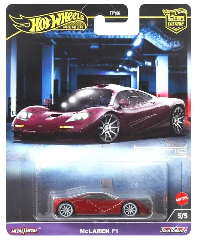 Hot Wheels Premium Car Culture McLaren F1 HKC77 – La Ludosfera Hot Wheels Premium Car Culture McLaren F1 HKC77 – La Ludosfera