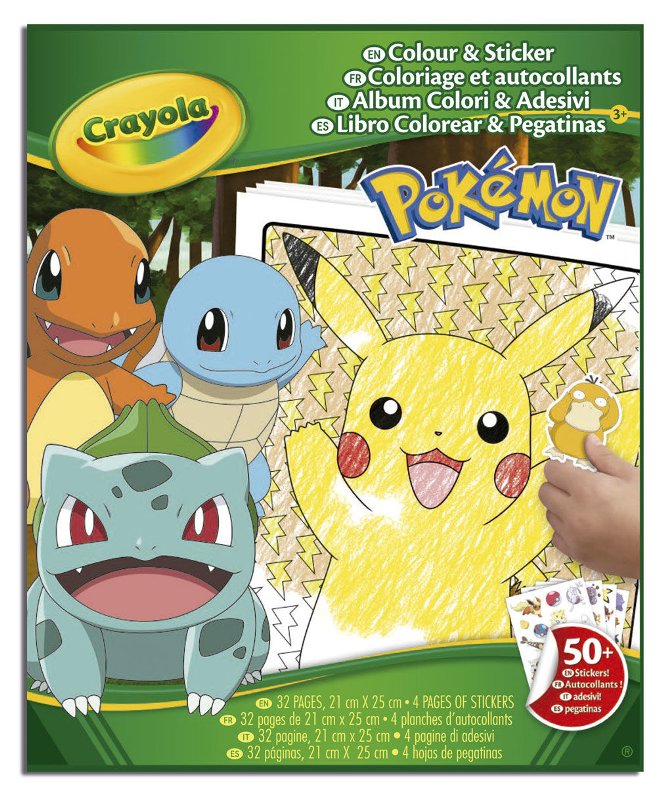 Colori & Adesivi - Pokemon
