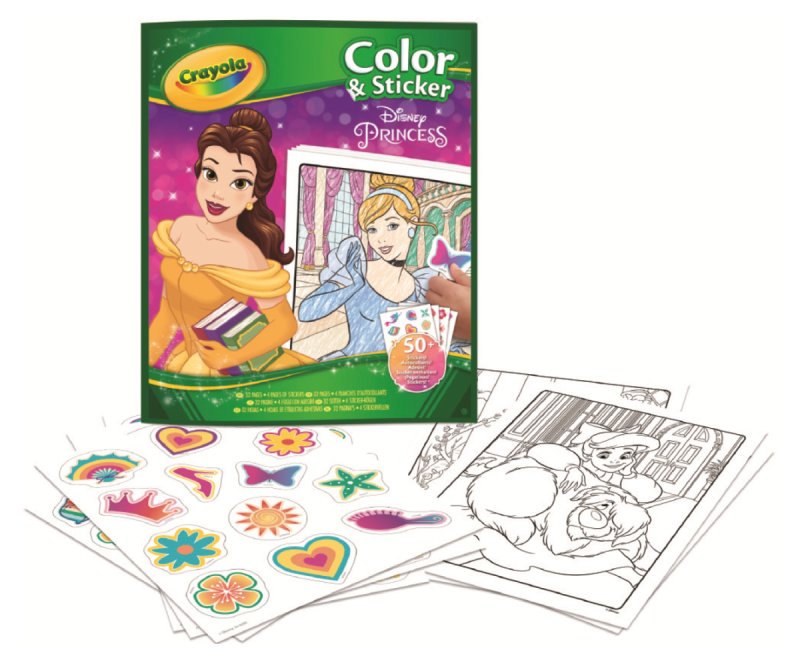 Colori & Adesivi - Disney Princess