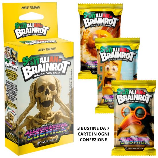 Brainrot Italia Beta - eco-blister 3 bustine (21 carte totali)