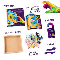 Wood&Craft DIY Little Worlds - Bunny Moon