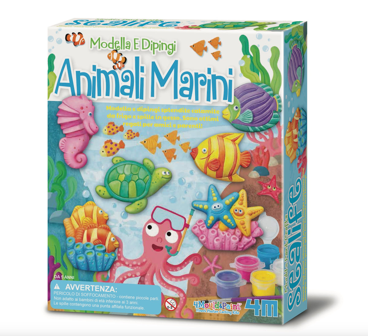Modella & Dipingi / Animali Marini
