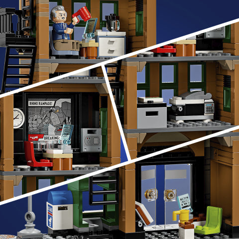 76342 Spider-Man vs. Mysterio: il Daily Bugle