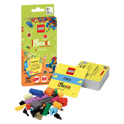 Lego ReCreate Activity Cards - Animali