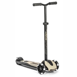 HighwayKick 5 - 3 Wheel Scooter with LED Lights - Ash
