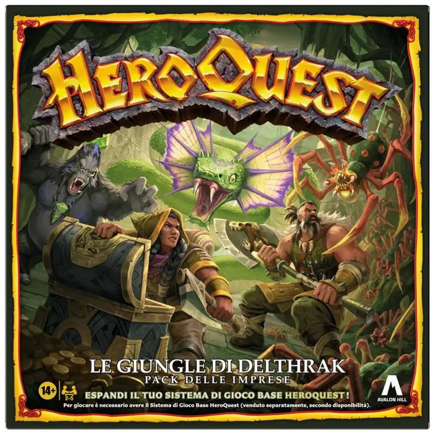 HeroQuest - Le Giungle di Delthrak (Esp.)