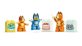10459 Casa della Famiglia di Bluey con gioco di memoria