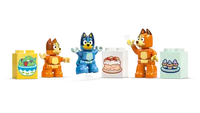 10459 Casa della Famiglia di Bluey con gioco di memoria