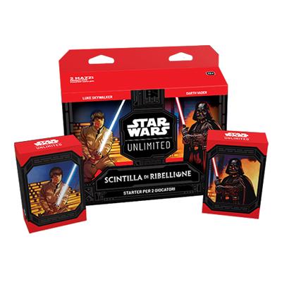 SWU Star Wars Unlimited Spark of Rebellion Starter Set