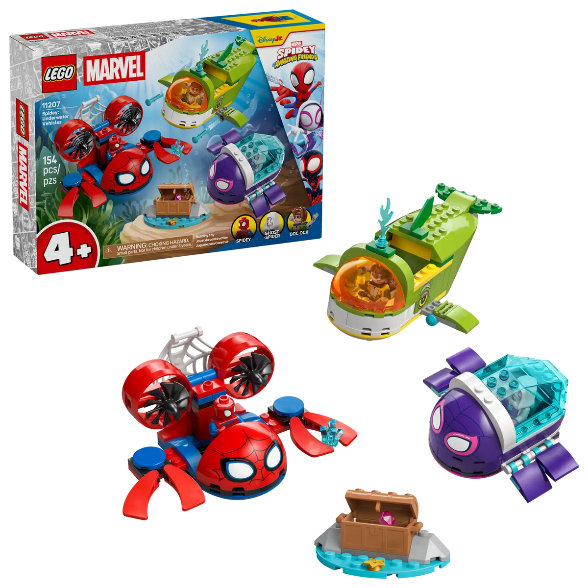11207 Spidey: Veicoli subacquei
