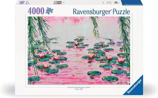 Pink Water Lilies - 4000 pezzi