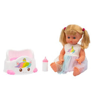 41cm Doll with Potty "Unicorn"