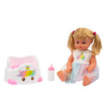 41cm Doll with Potty "Unicorn"