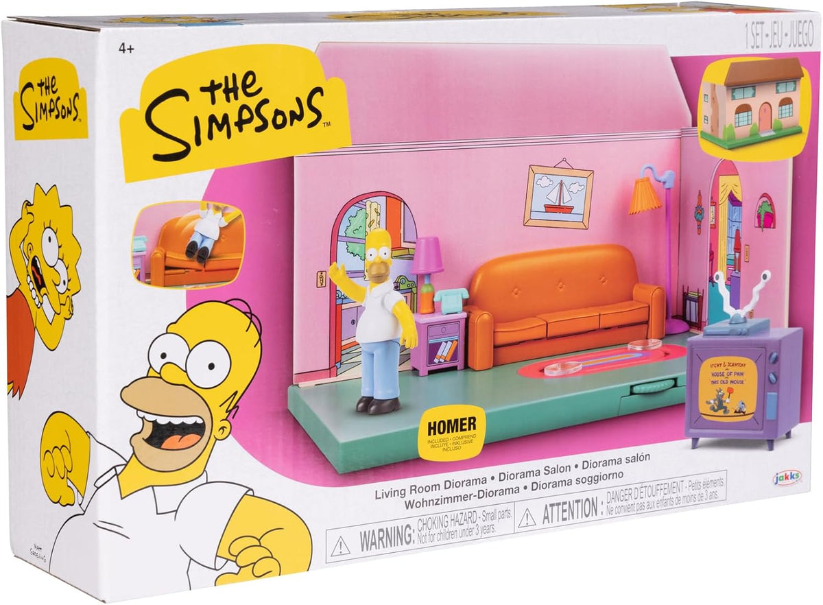 The Simpsons playset Soggiorno