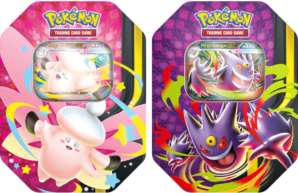 Pokémon tin da collezione mega chiarodiluna 2026