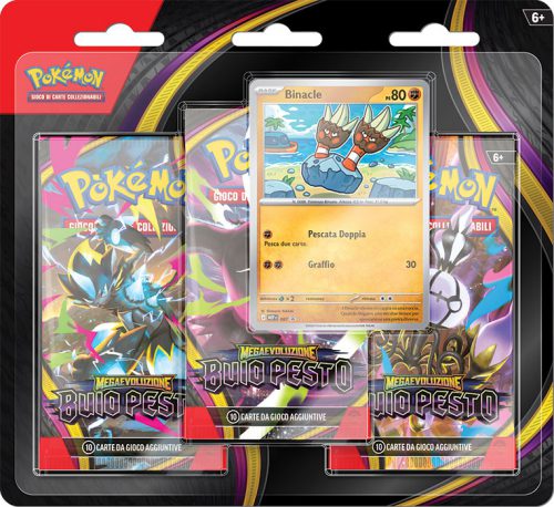 Pokémon M5 - Buio Pesto - Blister 3 Bustine