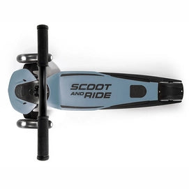 HighwayKick  5 - Monopattino 3 ruote con luci led - Steel