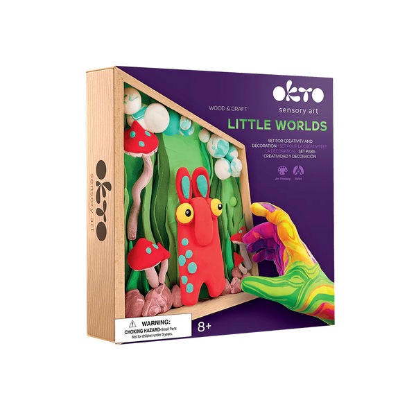 Wood&Craft DIY Little Worlds - Mommy Troll