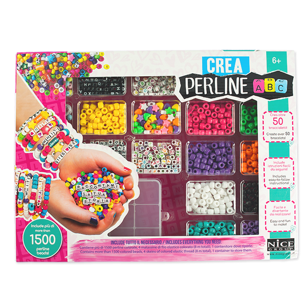 Crea Perline ABC 1500 pezzi