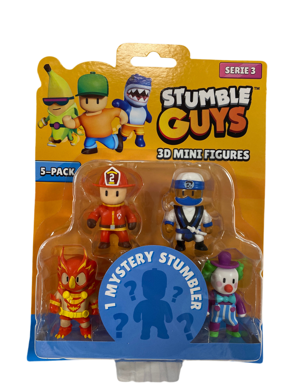 Stumble Guys - Mini Figures - 5 Pack serie 3