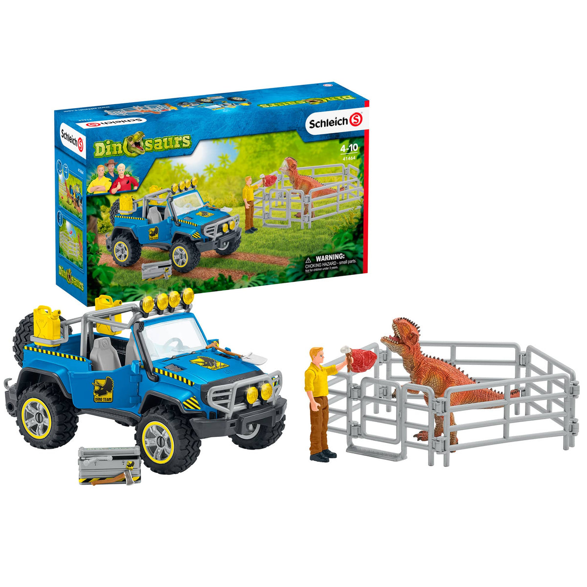 41464 Dinosaurs - 4x4 Vehicle with Dinosaur 