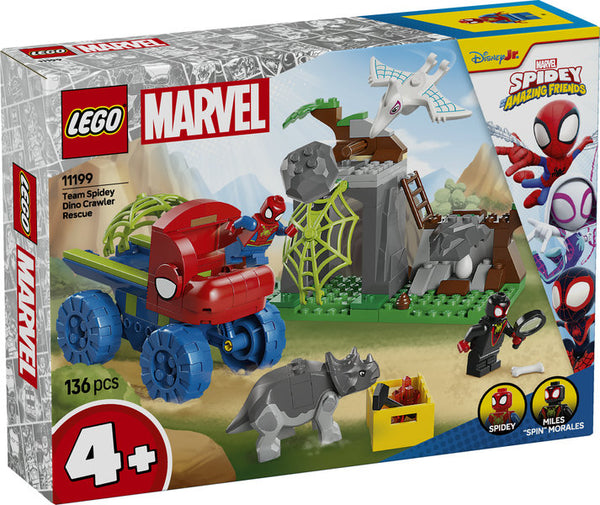 11199 Team Spidey: salvataggio su dino-ruspa