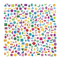 300 Adesivi - Forme Geometriche