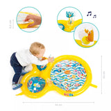 Tappeto ad Acqua Giallo
