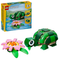 31377 Tartaruga con fiore di ninfea