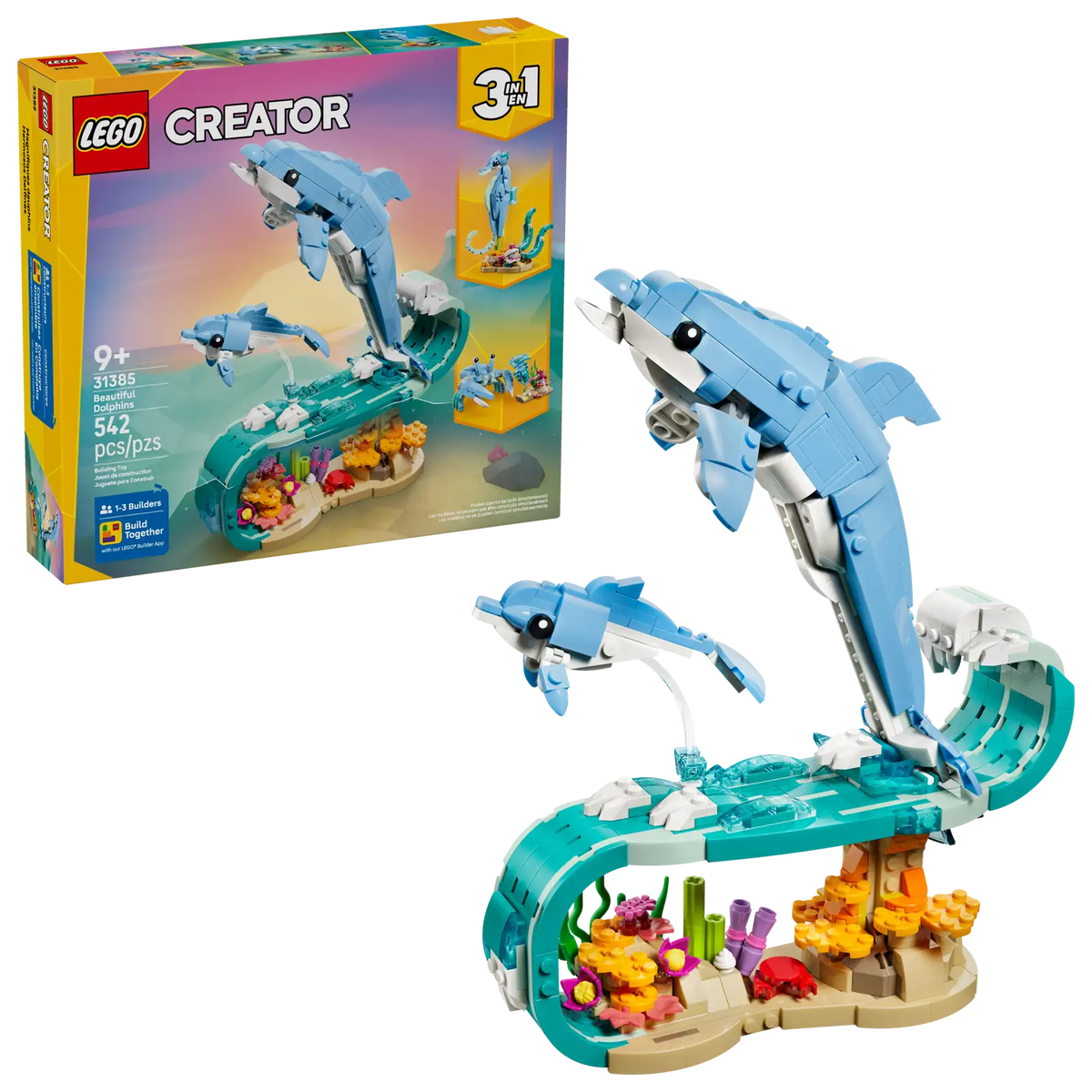 31385 Animali marini: meravigliosi delfini