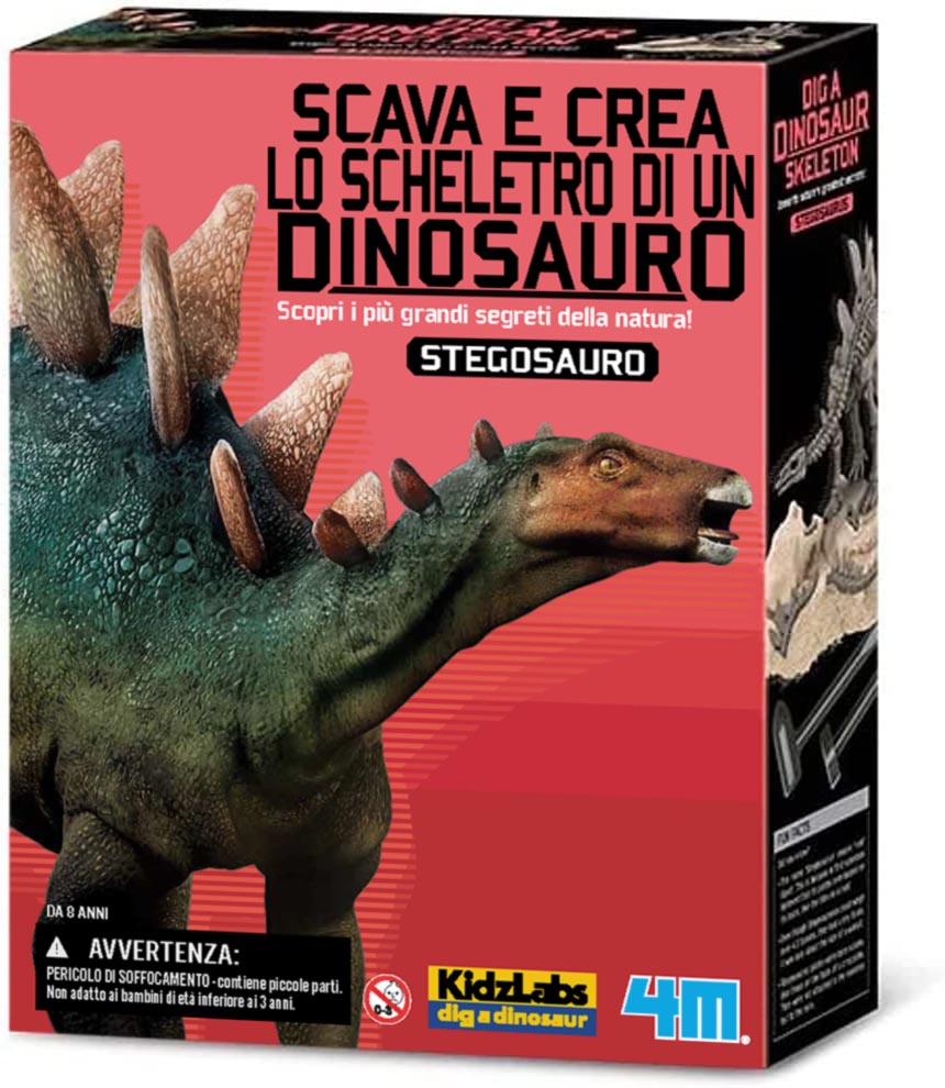 Kidz Labs / Scava e Crea Dinosauro Stegosauro