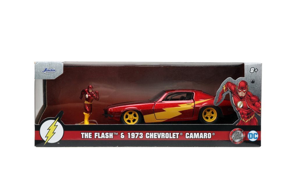 Jada - The Flash Chevrolet Camaro 1973 1/32 with figure
