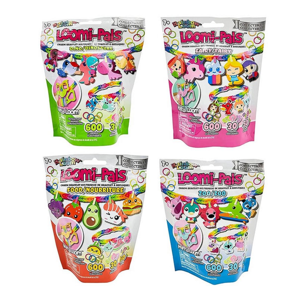 Rainbow Loom Loomi Pals mod.assortiti