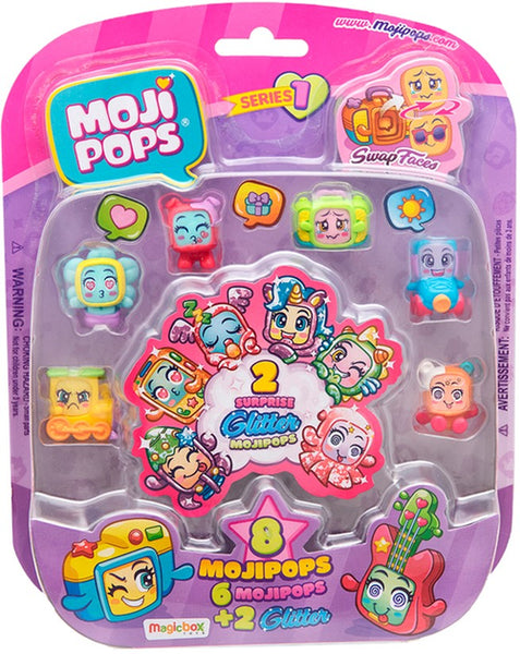 Moji Pops - Glitter Surprise Pack 8