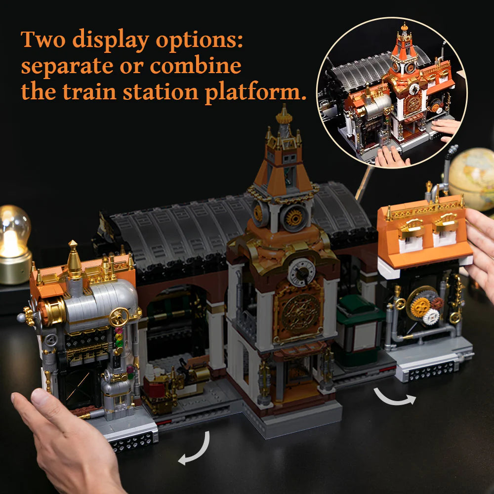Steampunk Train Station