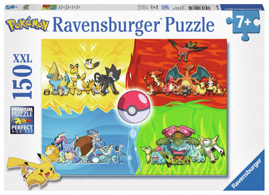 I diversi tipi di Pokemon 150XXL