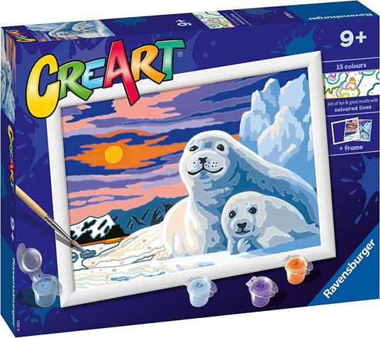 CREART 20263 - Foche sul ghiaccio - dai 9 anni