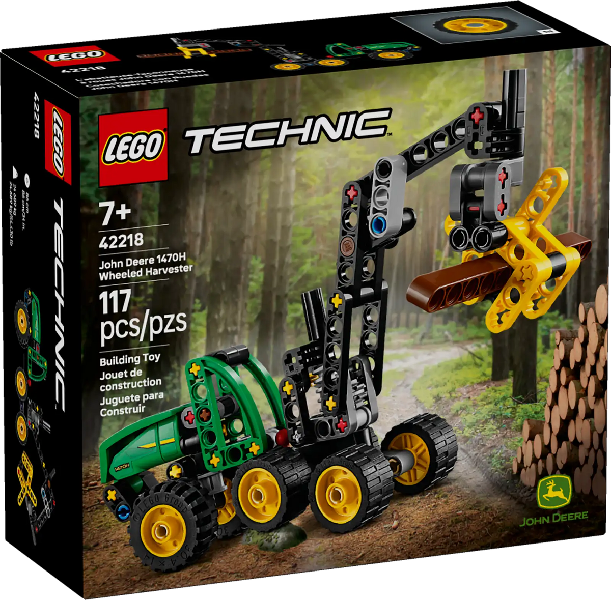 42218 Mietitrebbia gommato John Deere 1470H