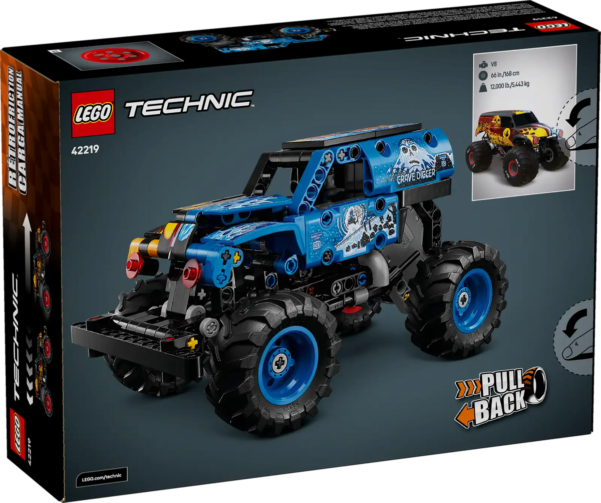 42219 Monster Jam™ Grave Digger Fuoco e Ghiaccio