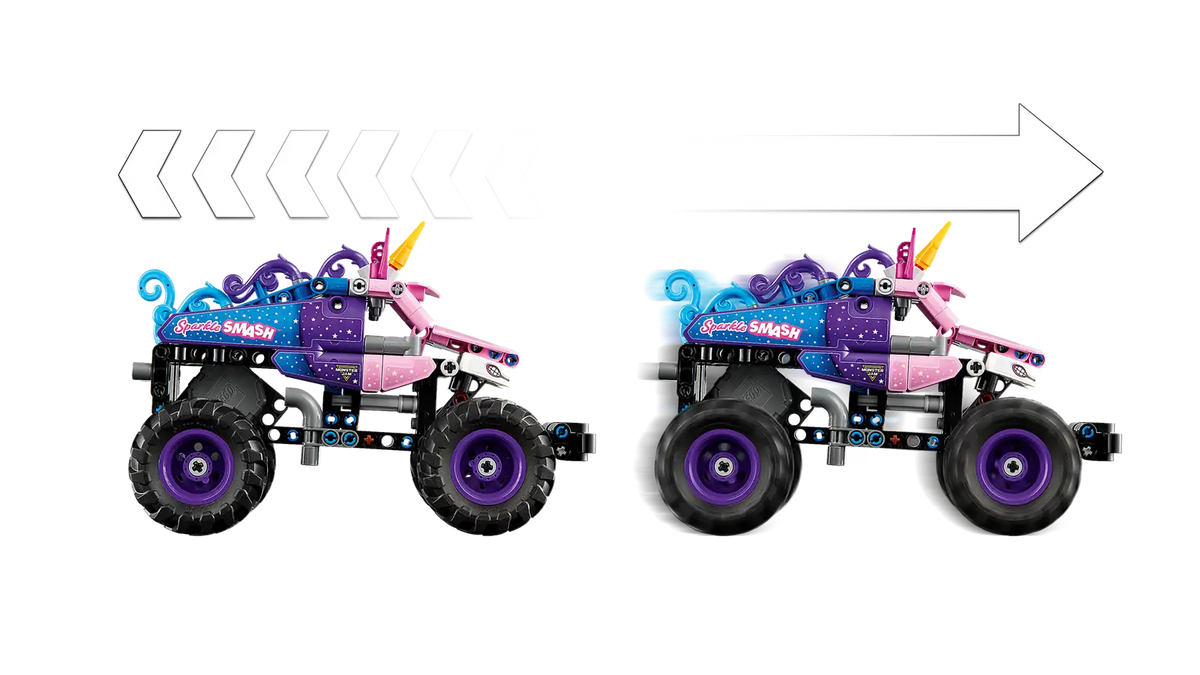 42220 Monster Jam™ Sparkle Smash a retrocarica