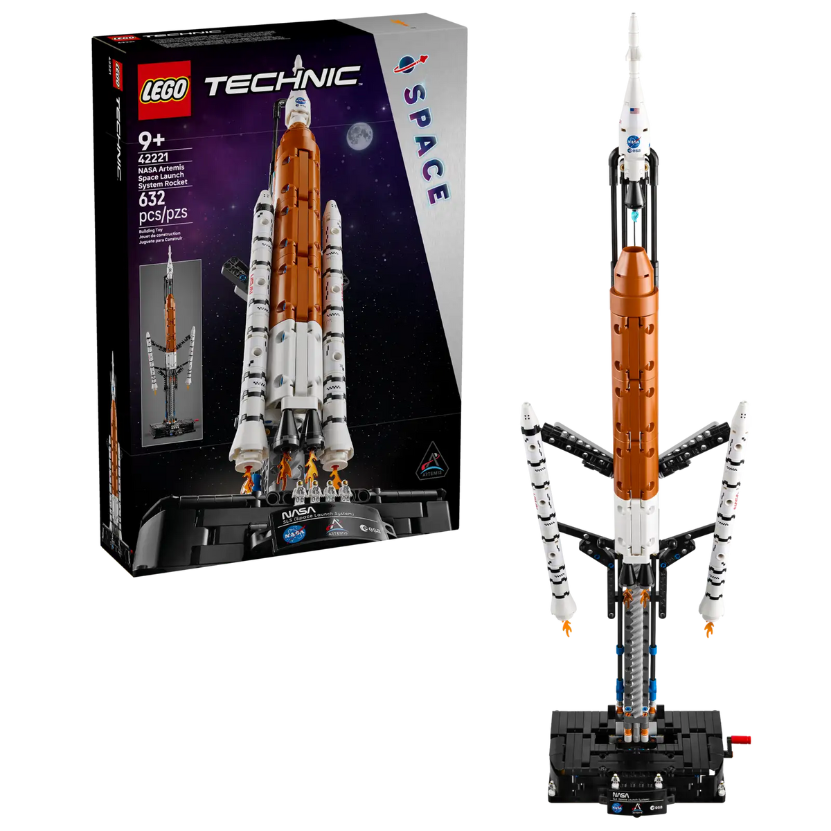 42221 Sistema di lancio spaziale razzo NASA Artemis