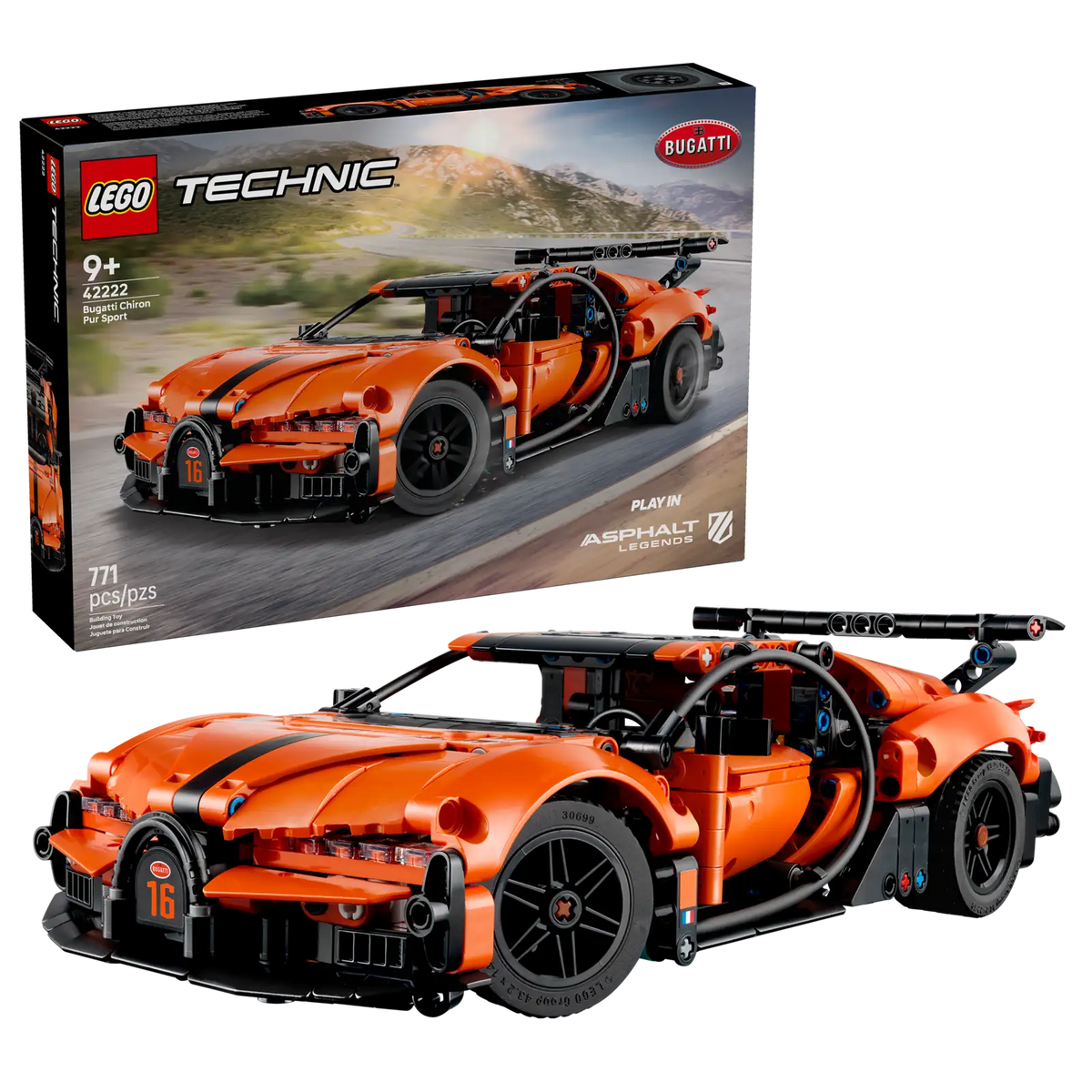 42222 Hyper Car Bugatti Chiron Pur Sport