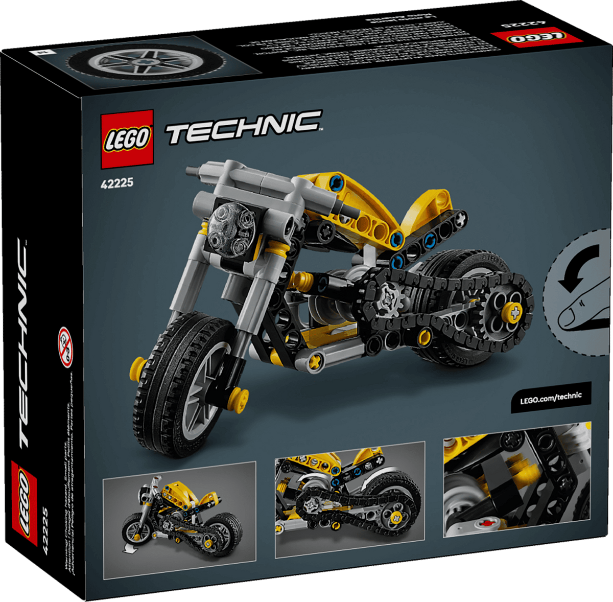 42225 Moto gialla