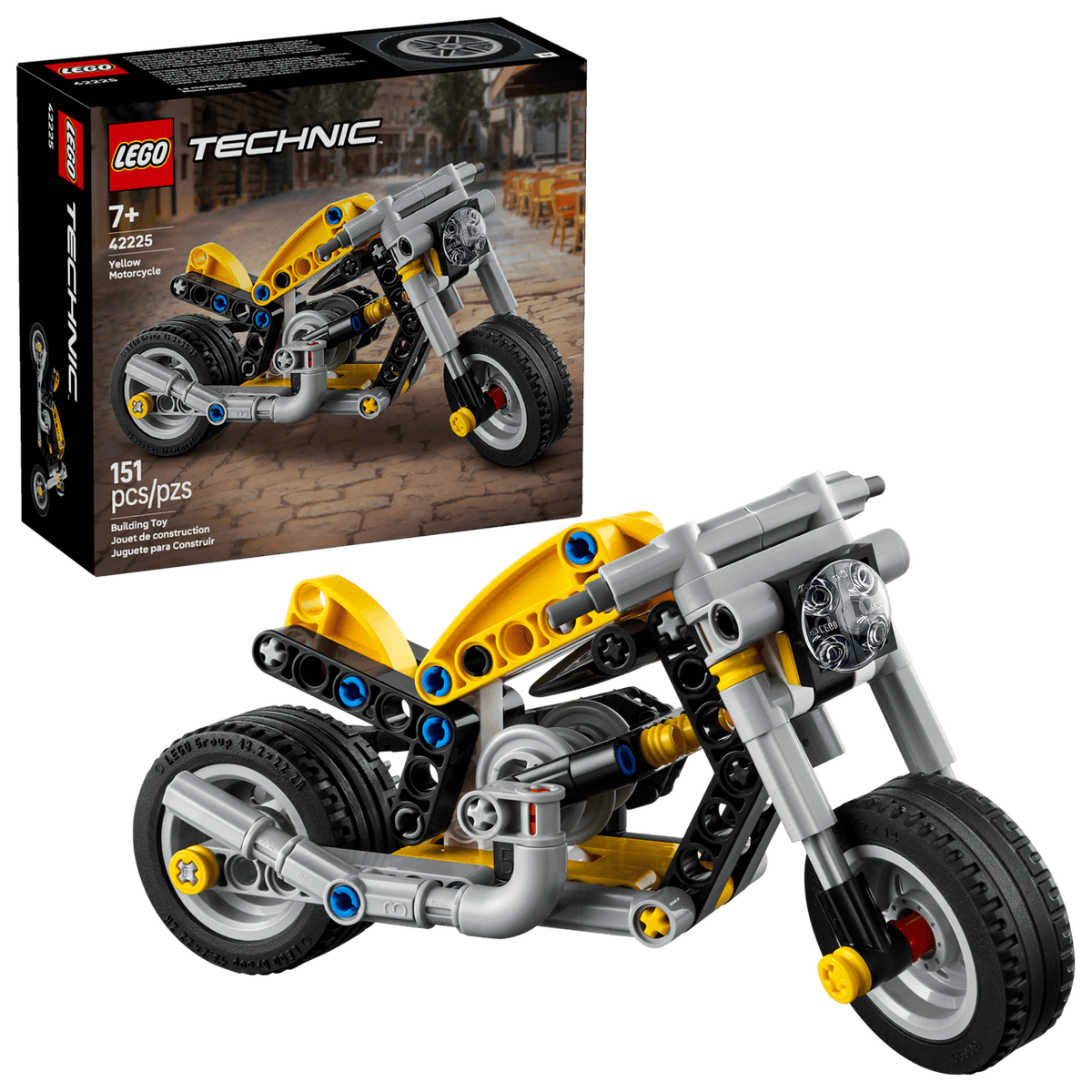 42225 Moto gialla