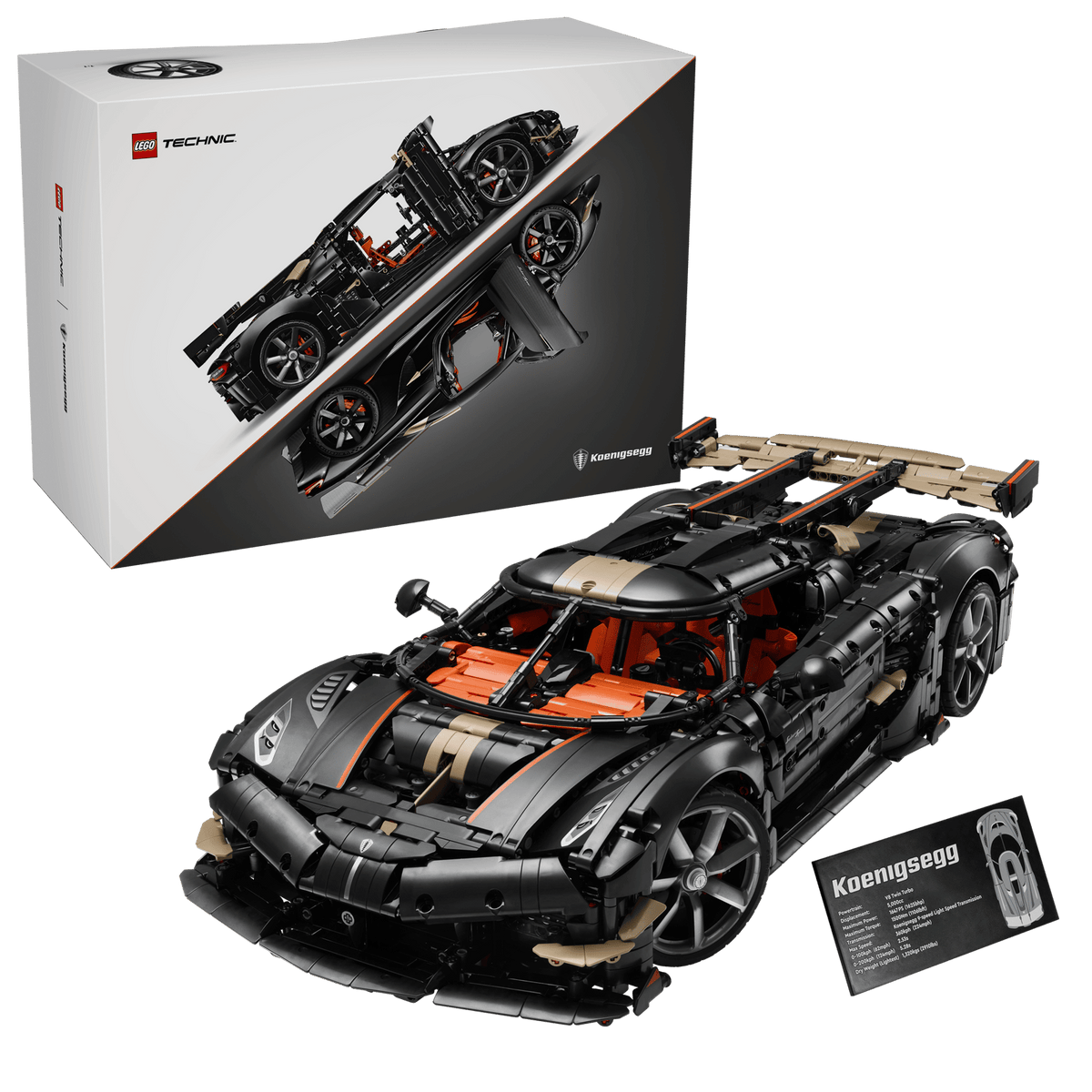 42232 Hypercar Koenigsegg Sadair's Spear