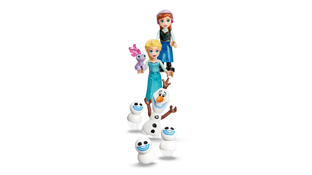 43281 Castello di ghiaccio di Elsa e avventure sulla neve