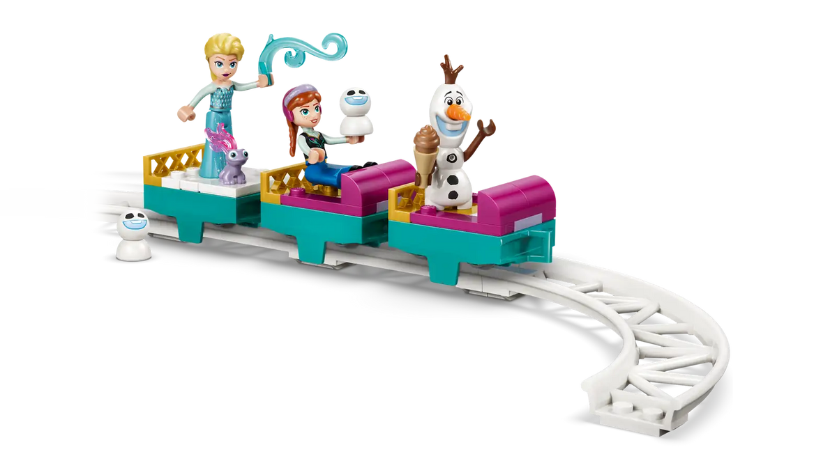 43281 Castello di ghiaccio di Elsa e avventure sulla neve